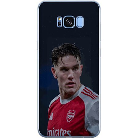 Yhteensopiva Puhelinkuori Samsung Galaxy S8 Pastellivärikkäät sateenkaaret, joissa on valkoiset tähdet ja pehmeä väriero taivaallisessa unelmahimmessä