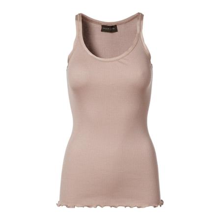 Rosemunde Silk Top - Regular Pink, Dame