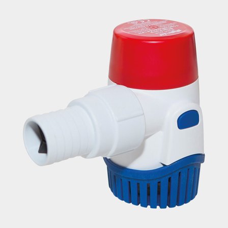 Submersible electric bilge pump Rule 1100 GPH (69 litres / minute), 12 V, manual operation, without float switch