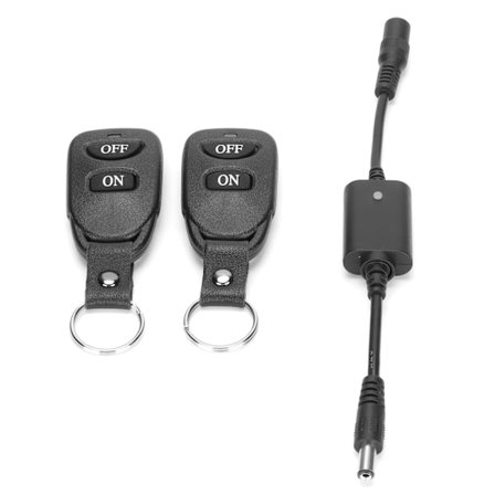 433Mhz 6V langaton RF-kauko-ohjainkytkin LED-valoille Lukulamppu Mikrokytkin