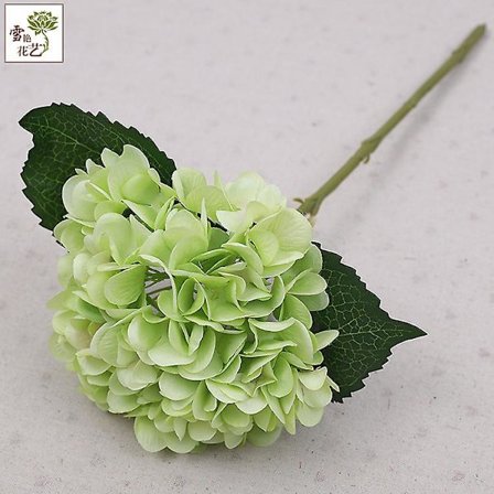 Bryllupsdekorasjon Hortensia Simulering Hortensia Hode 2stk Kunstige Blomster Hode For Bryllup