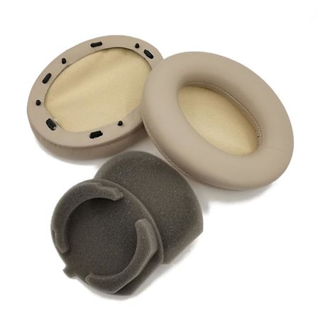 Joustavat korvatyynyt Sony Wh-1000xm3 -kuulokkeisiin, korvatyynyjen suojus, korvatulpat [DB]