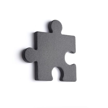 Akustikpaneel POLY, 700 x 700 x 50 mm, Wandmontage, dunkelgrau