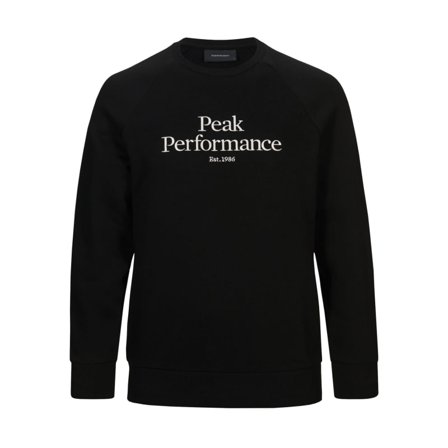 Peak Performance Men's Original Crew (Fall 2021) Men long-sleeved sweaters Black S