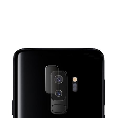 2-PACK GALAXY S9 PLUS BESKYTTELSE TIL KAMERNATSBESKYTTELSE Kameraobjektiv