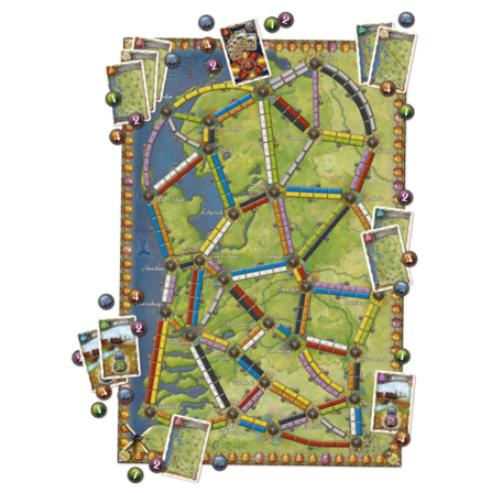Asmodee Kartutvidelse Ticket-To-Ride Collection-4 Nederland