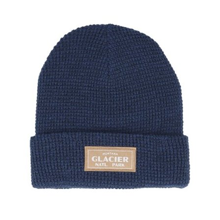 American Needle - Blå cuff Beanie - Glacier Nat'l Park Basin Knit H. Breaker Blue Cuff @ Hatstore