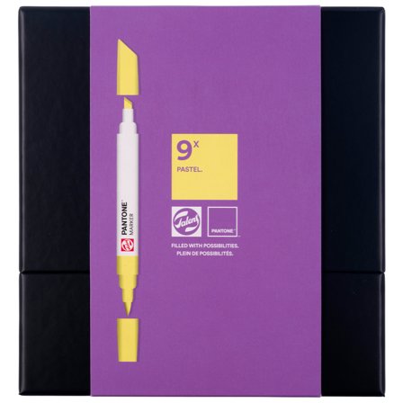 Marker Set of 9 Pastel