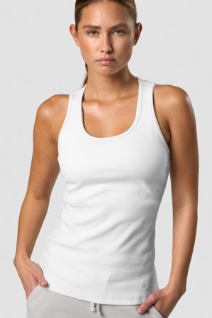 ICANIWILL - Recharge Tank Top Wmn White- Tanks - Dames - sportkleding van ICIW