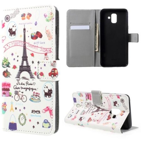 Plånboksfodral Samsung Galaxy A6 (2018) - Paris