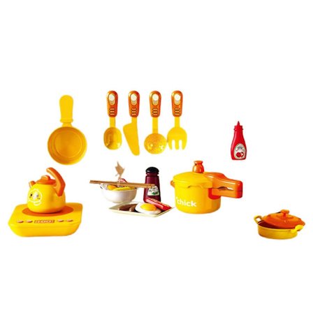 Leksakskök för barn, simuleringsinduktionshäll, köksredskap, matbord, leksaker för pojkar och flickor MM