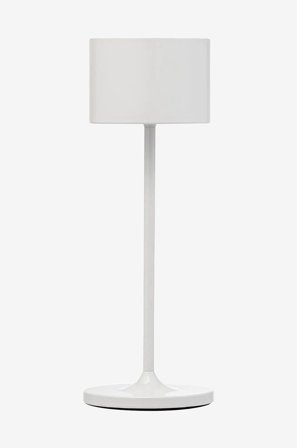 Blomus - LED-lamppu Farol Mini 19,5 cm. - Valkoinen - Ladattavat valaisimet - - Homeroom