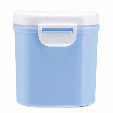 Melkepulverdispenser Babymelkpulverbeholder BPA-fri 800 ml Blå