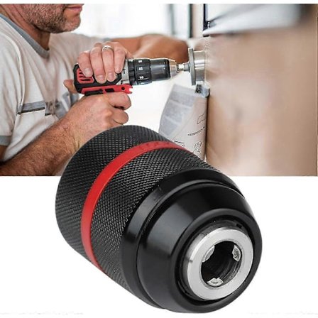 Milwaukee Drill Chuck Erstatning Drill Chuck Nøkkelfri Hånddrill Chuck 1 2-20Unf Feste 2~13Mm Selvstrammende Flerbruks Drill Chuck-Goo [DB]