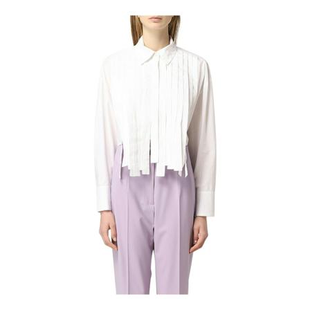 Msgm Shirt , Wit , Dames , Maat: S