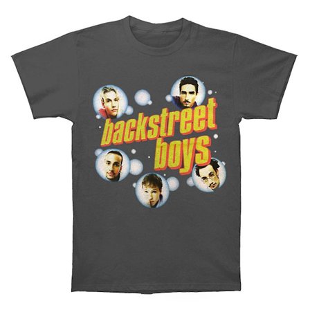 Backstreet Boys Bubbles Photos Pop Dance 90-tal T-shirt