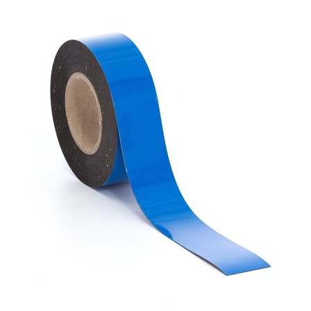 Magnetisches Klebeband, 50 mm, blau