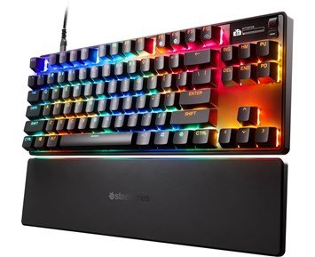 SteelSeries Apex Pro TKL Gen 3 - Nordic - Grymt snabbt gamingtangentbord med justerbara switchar