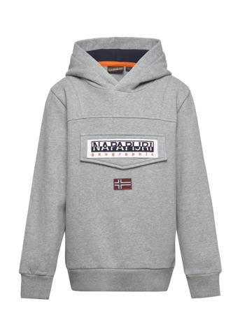 K Burgee W 2 Hoodie Grå Napapijri