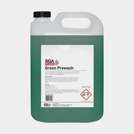 Alkalisk avfettning SGA Green Prewash, koncentrerad, 5 liter