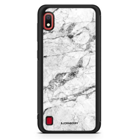 Bjornberry Skal Samsung Galaxy A10 - Vit Marmor