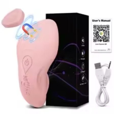Bärbar vibrator med app för kvinnor Bluetooth-kontroll Klitorisstimulator Magnetisk bärbar vibrerande kvinnlig masturbator Vuxenleksaker