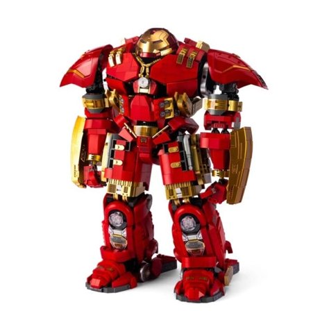 Hulkbuster Model Iron MK44 Hero Building Blocks Mecha Bricks Mek Legetøj