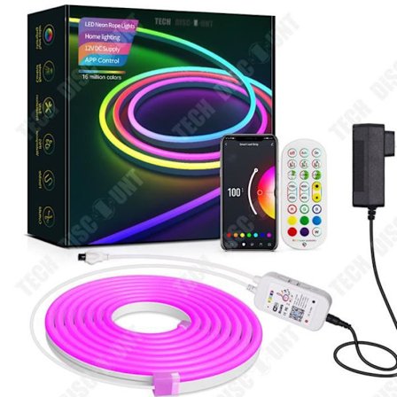 Ljusslinga - TD - 2m - 216 lampor - Fjärrkontroll - Vattentålig