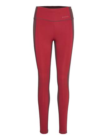 Borg Two-T High Waist Tights Red Björn Borg