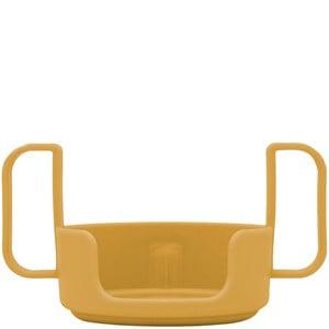 Design Letters Yellow Tritan Drinking Glass Handle One Size - Tableware - One size - Yellow