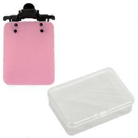 Silmälappuja ampumiseen, silmäsuojat silmälaseihin, tähtäyssuojat, kansainvälisen standardin mukaiset ampumalasilaput, pinkki