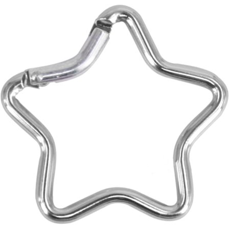 Karabinhage Stjerneformet Klatrespænde Aluminiumlegering Kraftig Nøglering Krog til Camping Fiskeri Vandring Rejser Fjederbelastet Karabinhage 