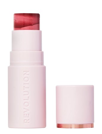 Revolution Beauty London Revolution Skin Silk Marble Blush Stick Sundown Spice - Red - 4.5 G