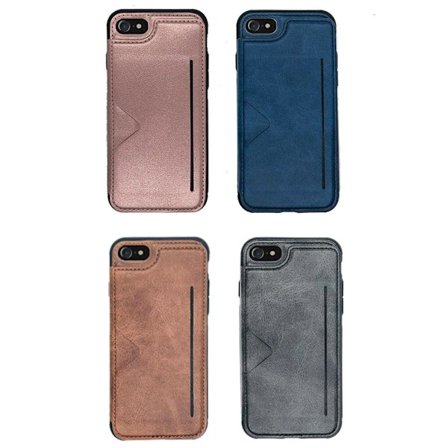 Elegant Skal med Kortfack - iPhone 8