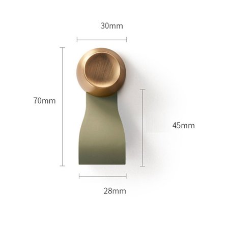 {xjxj} Skuffehåndtag Skabsdørhåndtag GRØN-1 GRØN-1