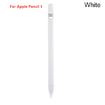 Fodral för IPad Tablet Touch Pen Stylus Skyddsfodral 4-i-1 Färgglatt Mjukt Silikonskydd för Apple Pencil 1:a Generationen