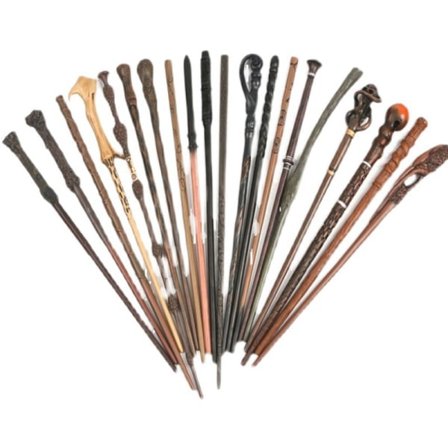 35-40cm Harry Potter Tryllestave i Metal med Kerne legetøj A3