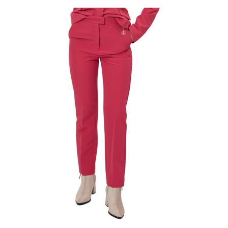 Fracomina, Suit Trousers Różowy, Kobieta, Rozmiar: XL