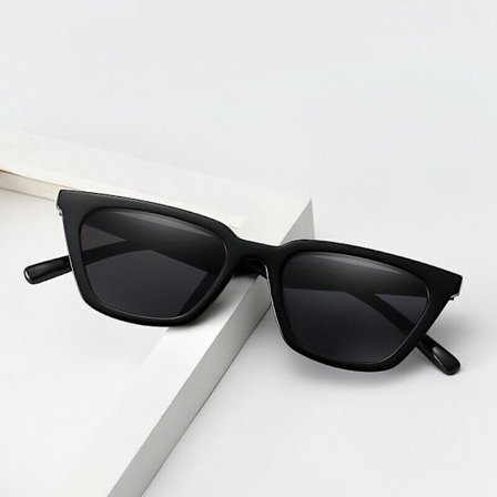 Rectangle Full Rim Fashion Sunglasses UV Womens Vintage