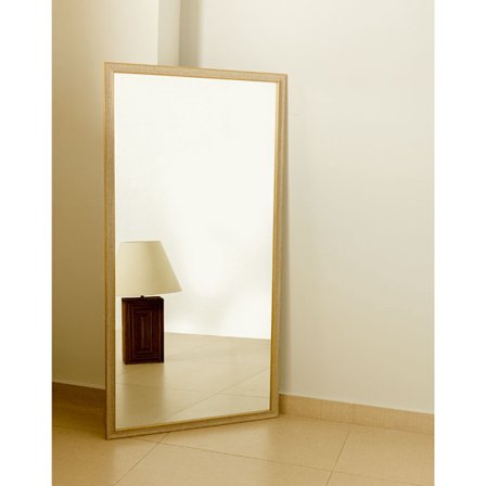 Orgaaninen peili beige oliivinvihreä 65.4x1.7x125.4cm