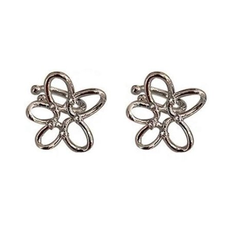 Blomster Øre Cuff Uden Hul Klips Øreringe Kvinde Vintage Falsk Brusk Ørering til Kvinder Mænd Øreklips Smykker