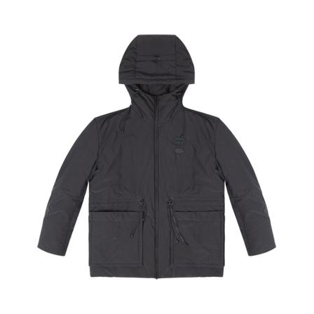 Off White, Down Jackets Grijs, Heren, Maat:M