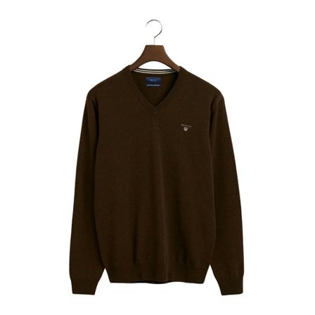 Gant Strik Brun, Herre Strik, Størrelse: 2XL