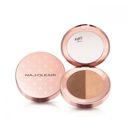 Matte & Shine Duo Eyeshadow - Marrone e Oro