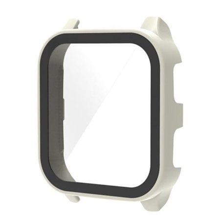 Garmin Venu Sq 2 cover med hærdet glas - Hvid