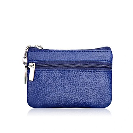 Ægte læder pung koskind møntpung nøglepung kortholder