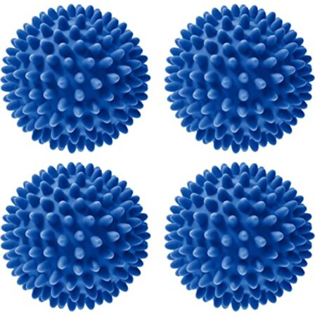 Pyykin kuivauspalloja - (4 kpl) Vaatteet tulevat ulos pehmeinä ja pörröisinä