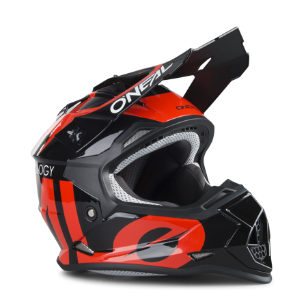 Casco Cross Bambino O'Neal 2-Series Slick Nero-Arancio M 51-52cm