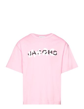 Short Sleeves Tee-Shirt Pink Little Marc Jacobs