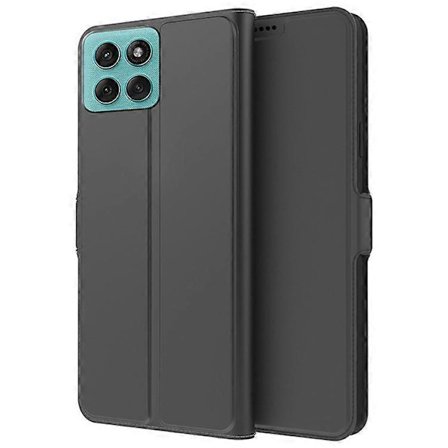Kompatibel med Motorola Edge 60 5G / Edge 60 Fusion 5G Etui Stødsikker TPU Indre Skal Læder Telefon Cover Kort Slot